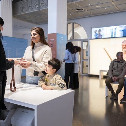 Zona ingresso e biglietteria  | © ©Museo Archeologico dell'Alto Adige/Manuela Tessaro