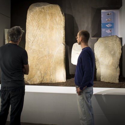 permanent exhibition - menhirs of South TYrol | © © South Tyrol Museum of Archaeology/foto-dpi.com